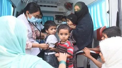 Will the measles virus cross class boundaries?